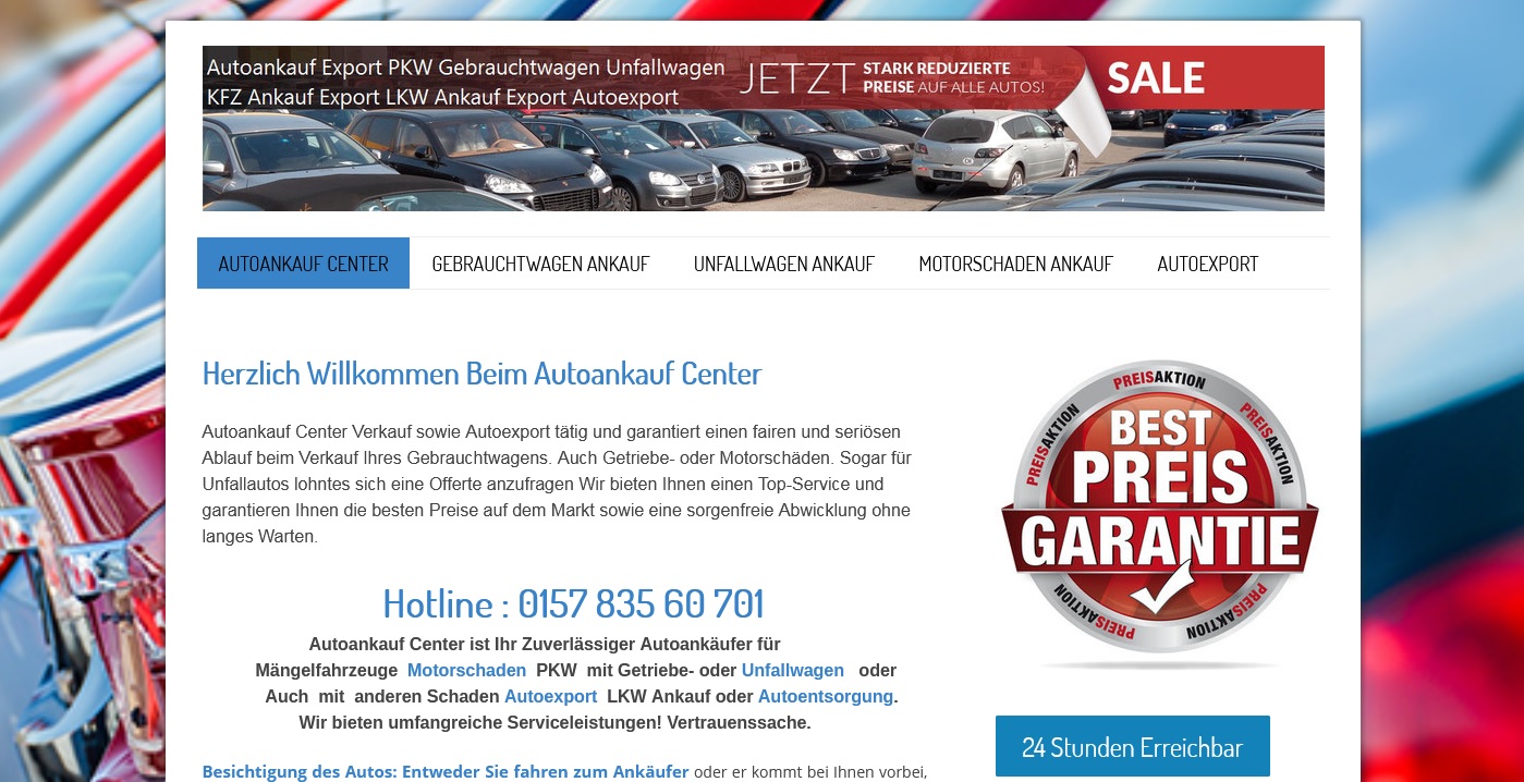 deutschlandweiter autoankauf mit abholservice - Deutschlandweiter Autoankauf mit Abholservice