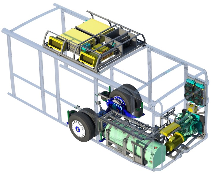 Patentierter Antrieb macht kommunalen Nahverkehr CO2 neutral