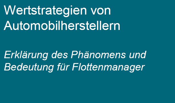 Kfz-Hersteller: Wertstrategien beeinflussen gesamtes automobiles Ökosystem