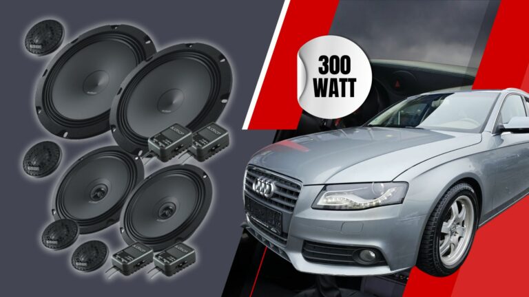 Audi A4 B8 Sound-Perfektion: Top-Klang, Basspower und Pegel-Exzellenz – Musikgenuss pur!