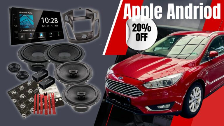 Ford Focus MK3: Upgrade für audiophilen Genuss mit Apple Android Integration